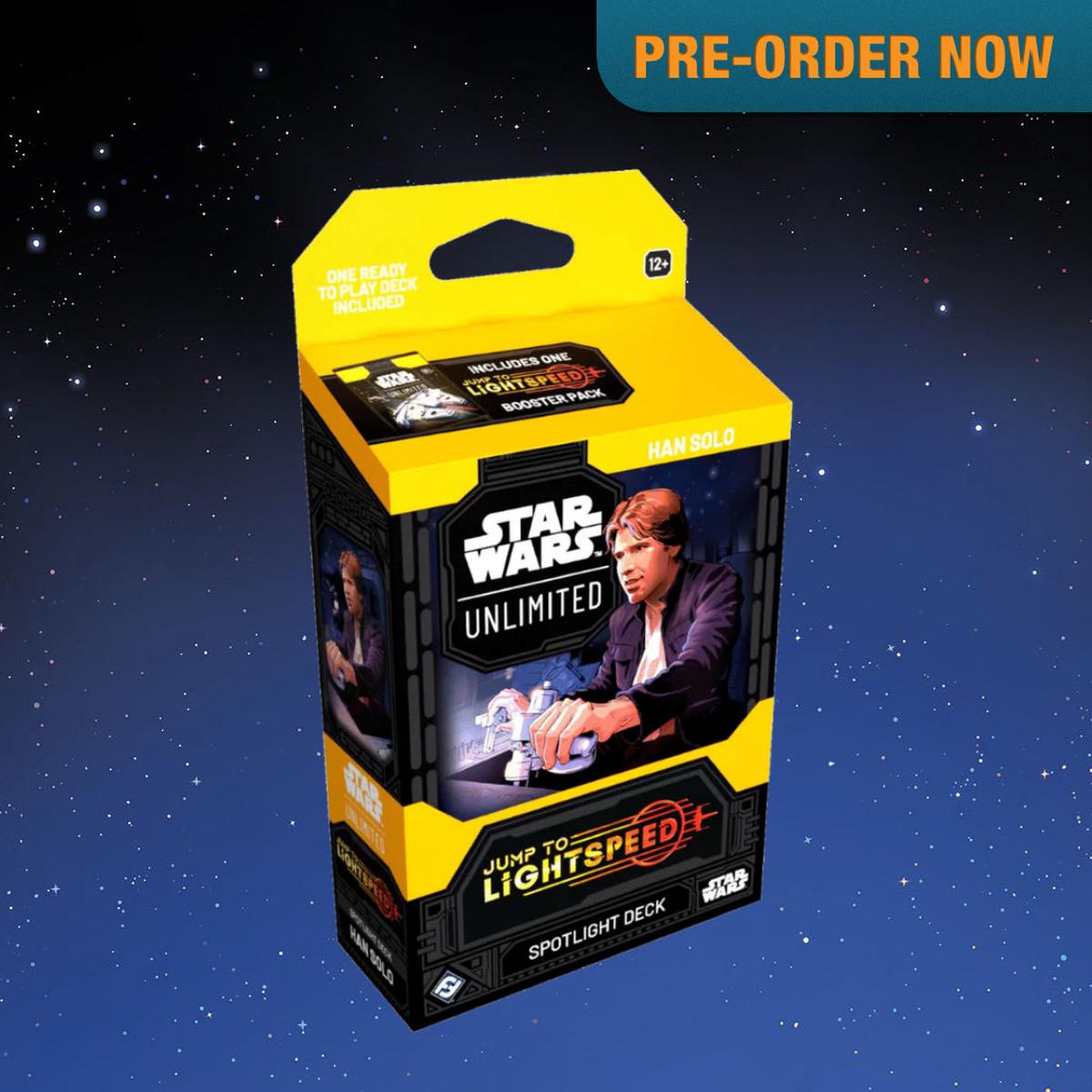 Star Wars Unlimited - Jump to Lightspeed Spotlight Deck - Spotlight Deck: Han Solo