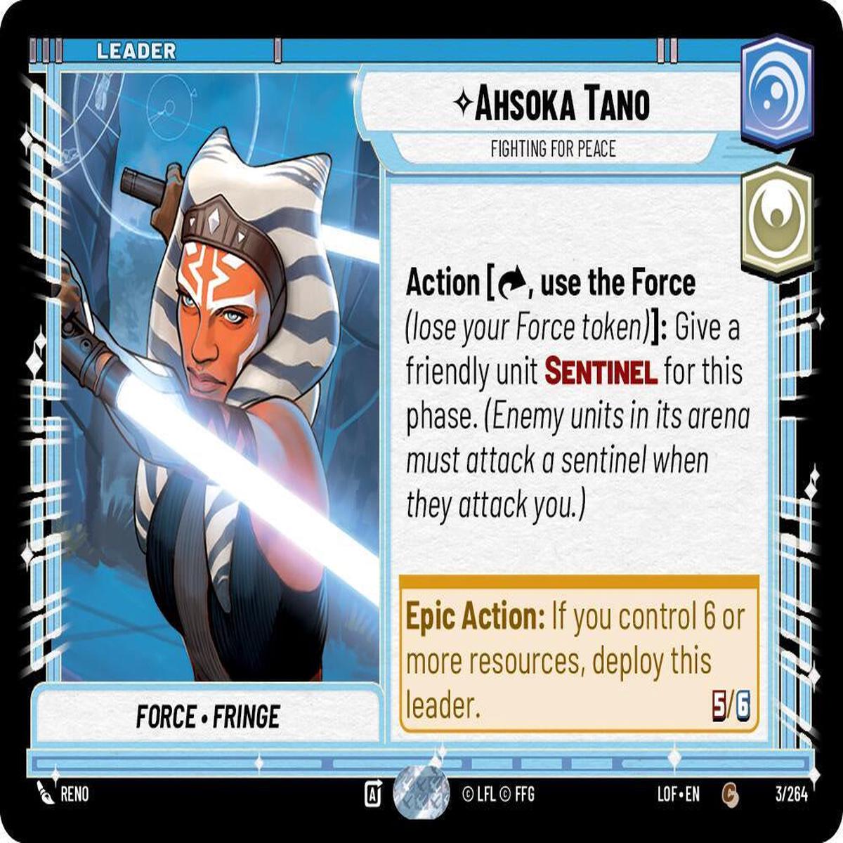 SWU - Ahsoka Tano - Fighting for Peace (003/264)