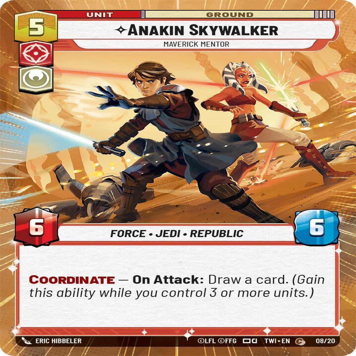 SWU - Anakin Skywalker - Maverick Mentor (08/20) (WP)