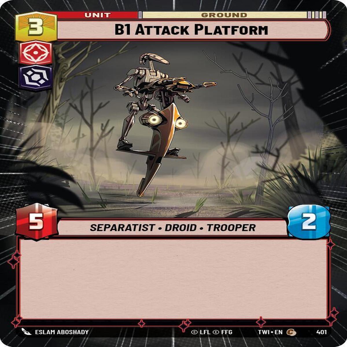 SWU - B1 Attack Platform (401) (Foil)