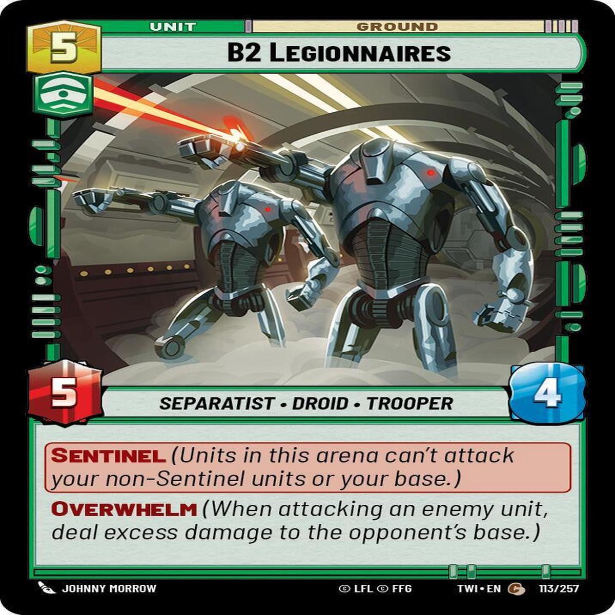 SWU - B2 Legionnaires (113/257) (Foil)
