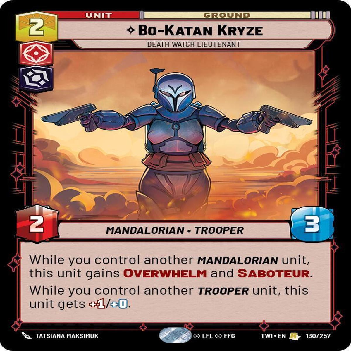 SWU - Bo-Katan Kryze - Death Watch Lieutenant (130/257)