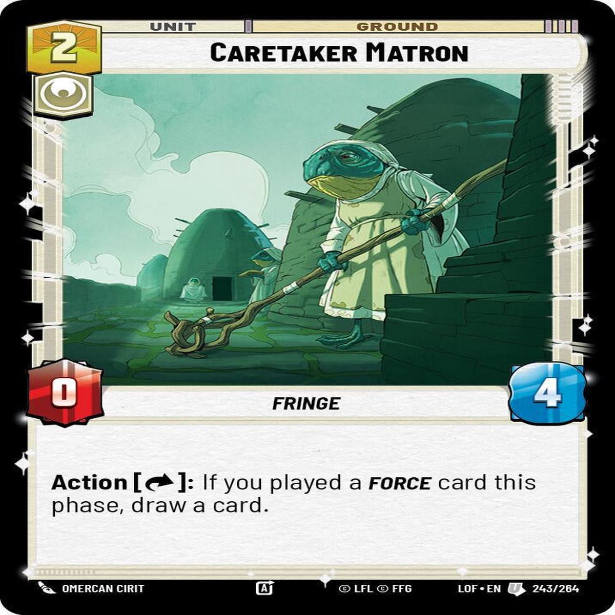 SWU - Caretaker Matron (243/264)