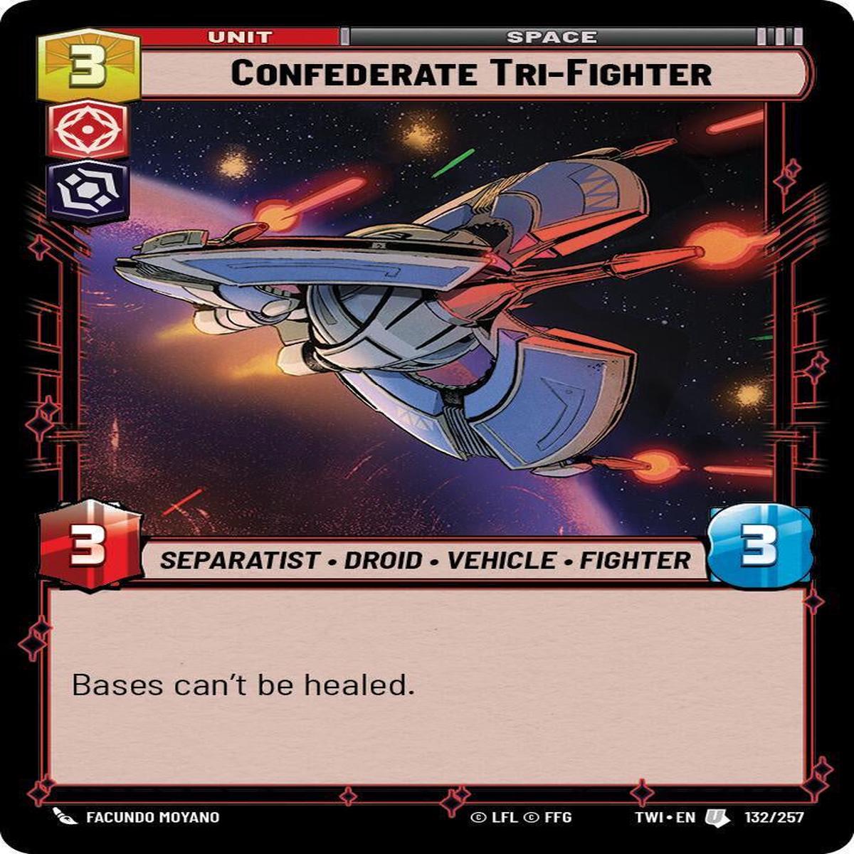 SWU - Confederate Tri-Fighter (132/257)