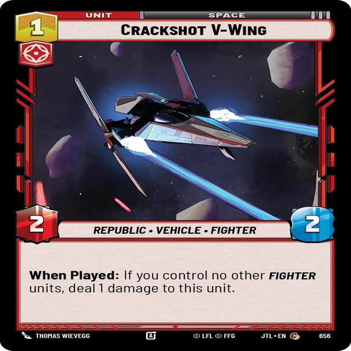 SWU - Crackshot V-Wing (656) (Foil)