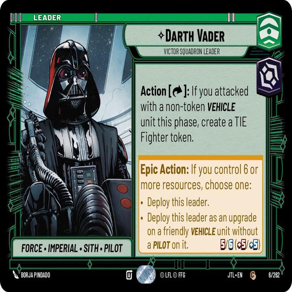 SWU - Darth Vader - Victor Squadron Leader (006/262)