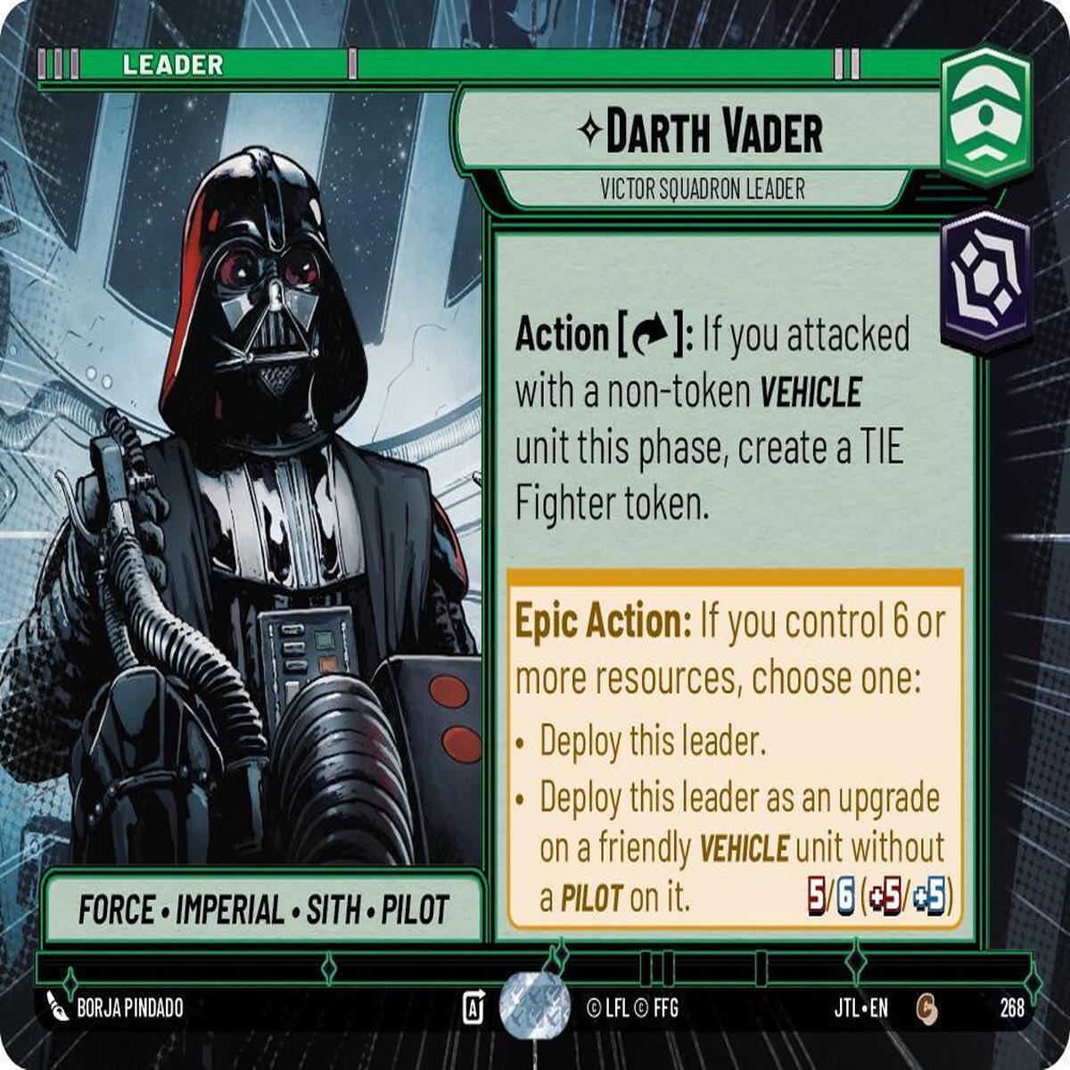 SWU - Darth Vader - Victor Squadron Leader (268)