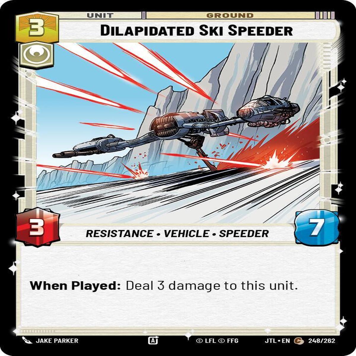 SWU - Dilapidated Ski Speeder (248/262)