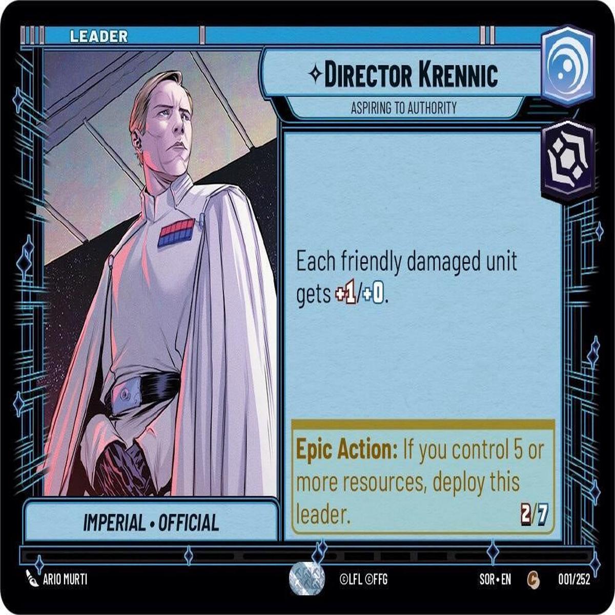 SWU - Director Krennic - Aspiring to Authority (001/252)
