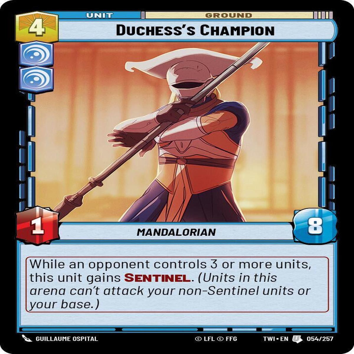 SWU - Duchess's Champion (054/257) (Foil)