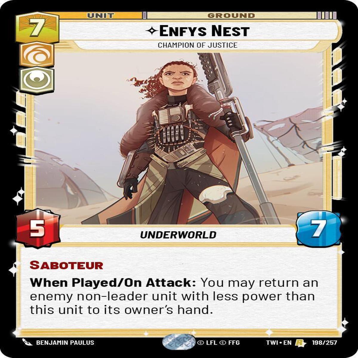 SWU - Enfys Nest - Champion of Justice (198/257)