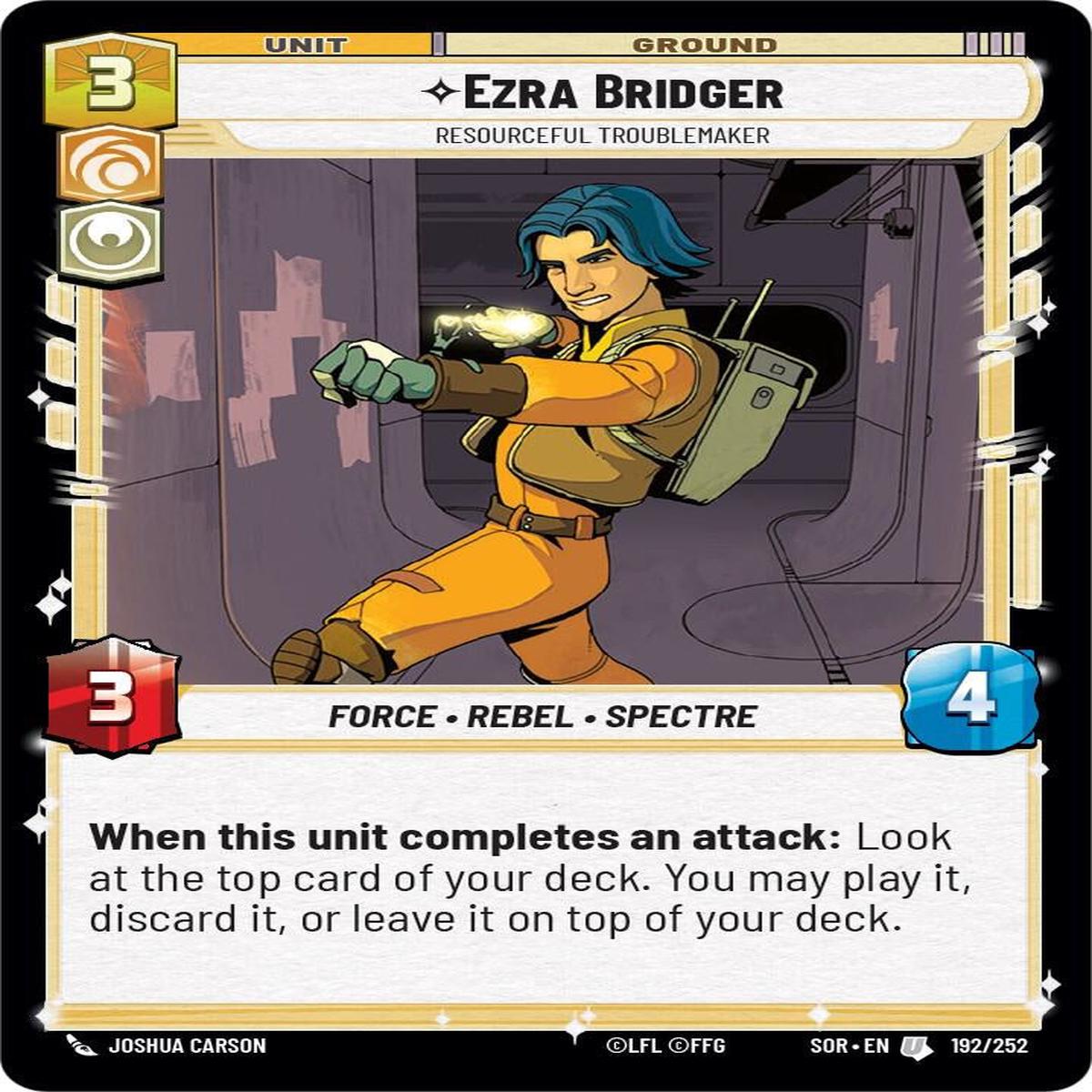 SWU - Ezra Bridger - Resourceful Troublemaker (192/252)