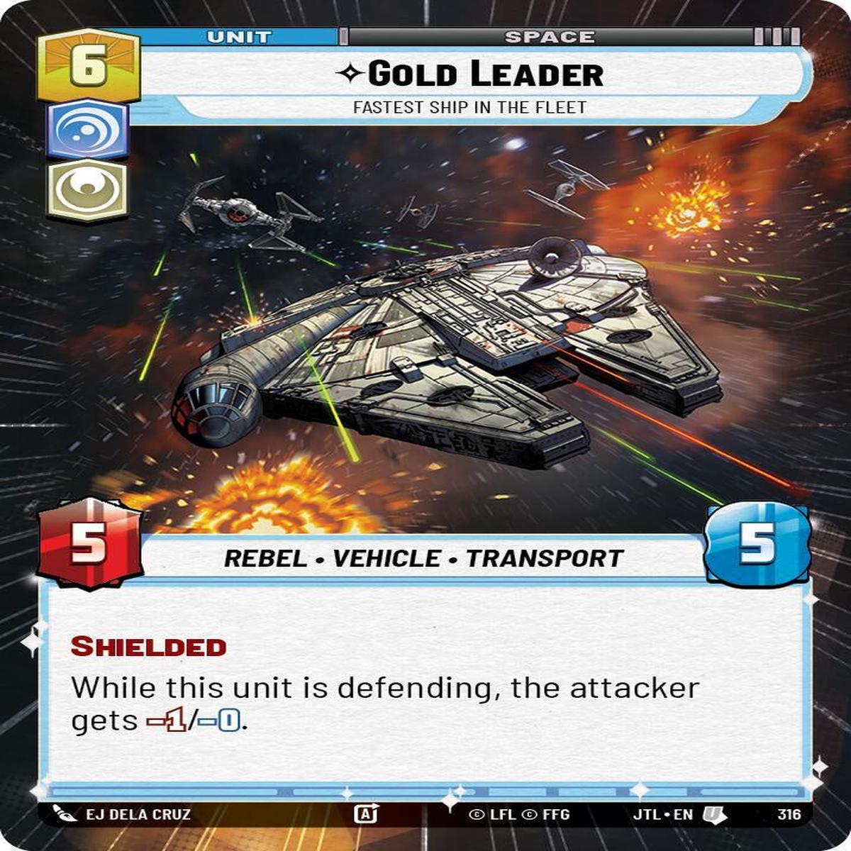 SWU - Gold Leader - Fastest Ship in the Fleet (316)