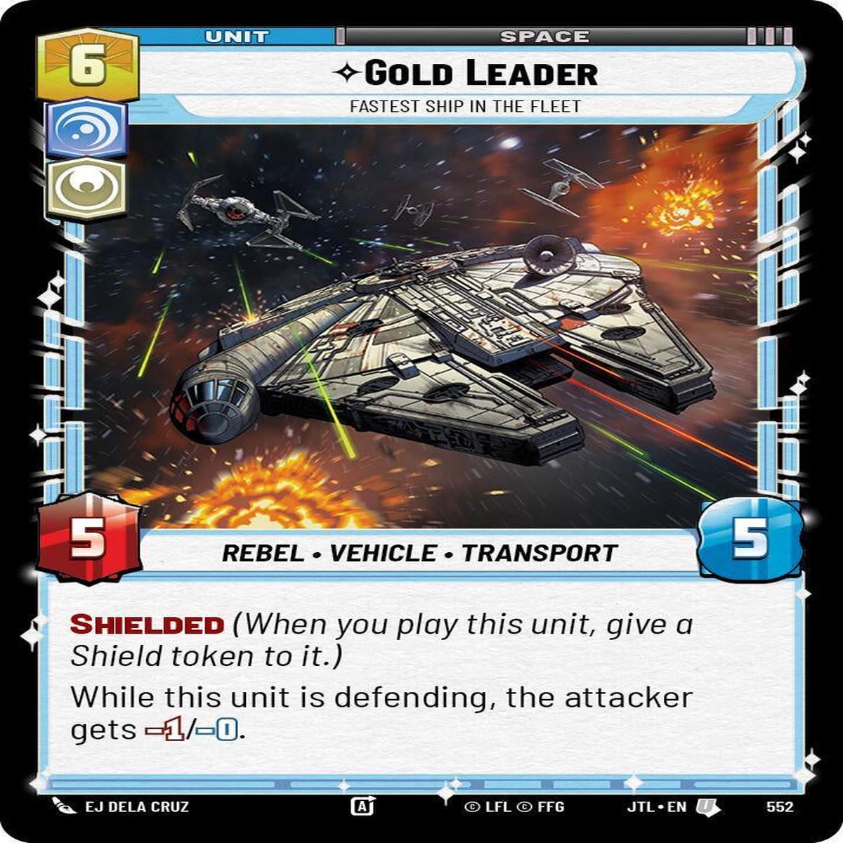 SWU - Gold Leader - Fastest Ship in the Fleet (552) (Foil)