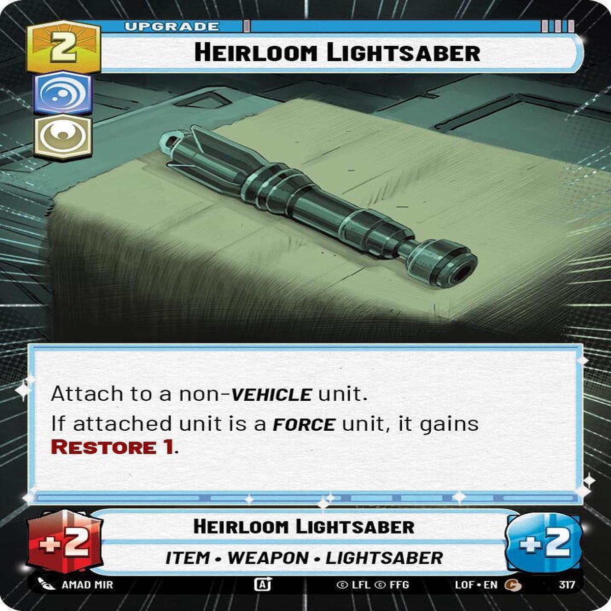 SWU - Heirloom Lightsaber (317)
