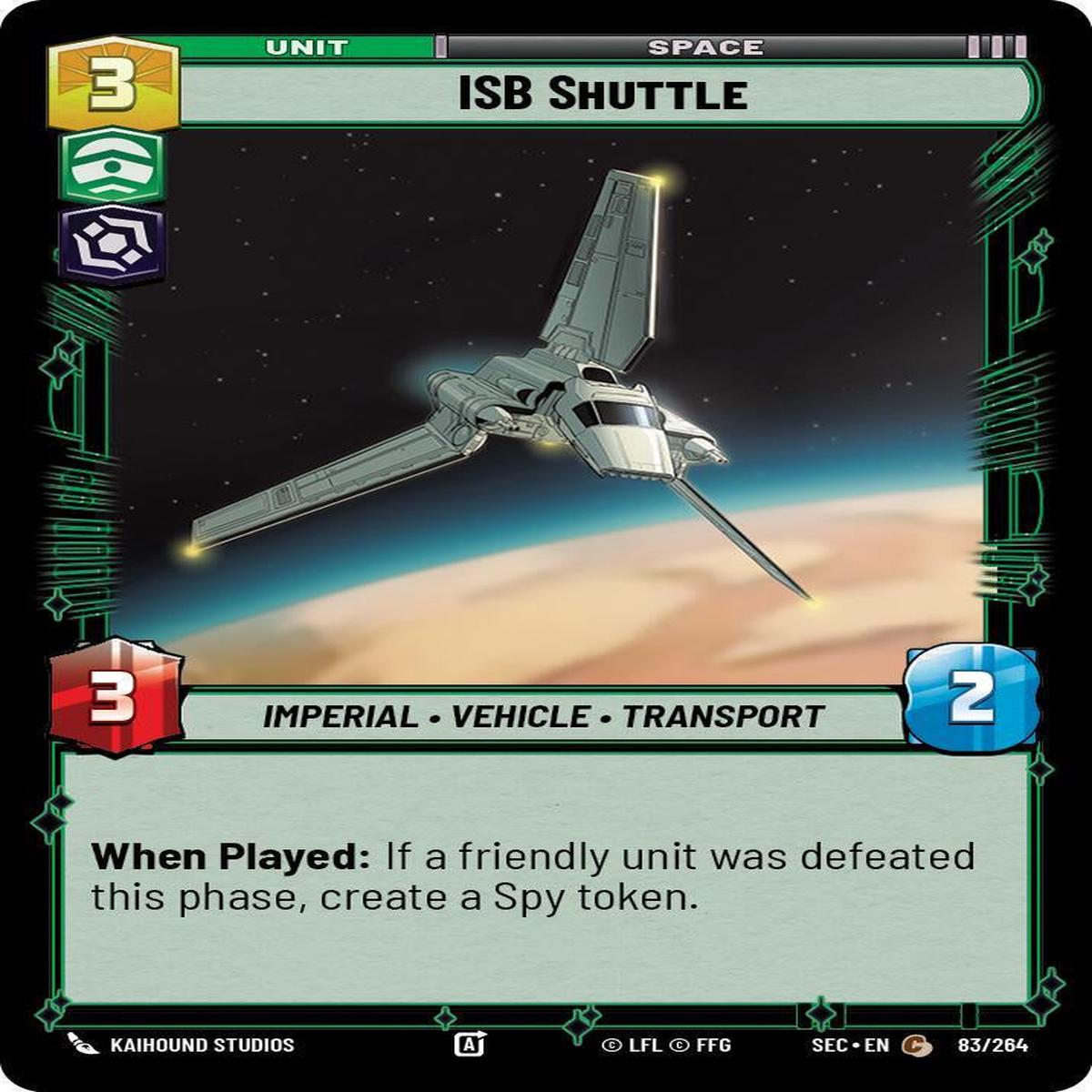 SWU - ISB Shuttle (083/264)