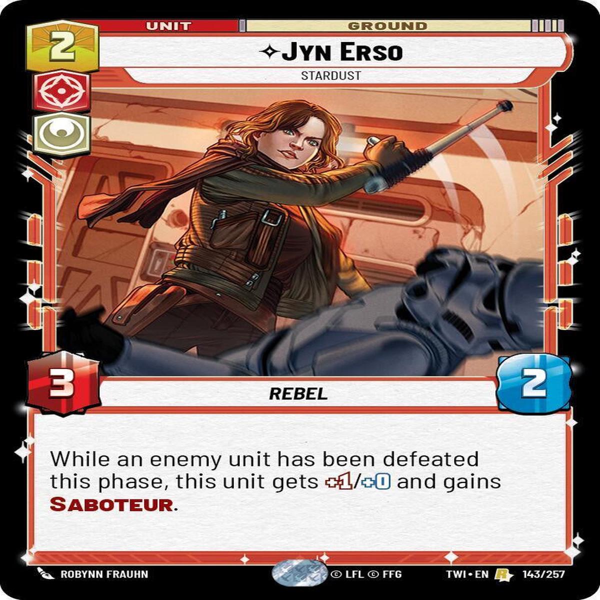 SWU - Jyn Erso - Stardust (143/257) (Foil)