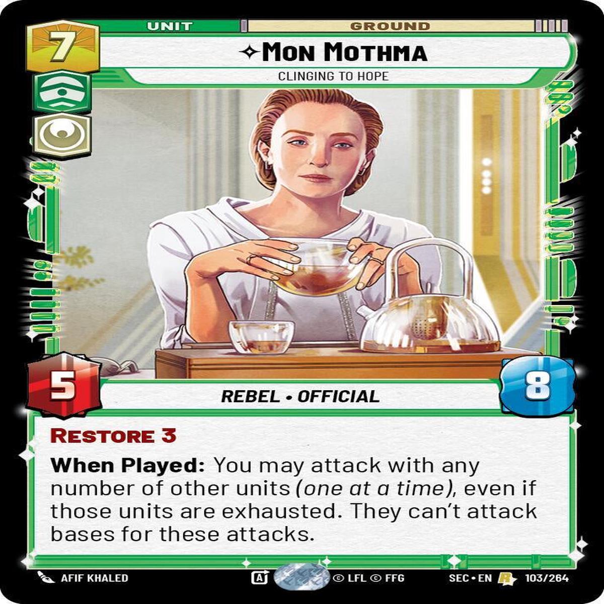 SWU - Mon Mothma - Clinging to Hope (103/264)