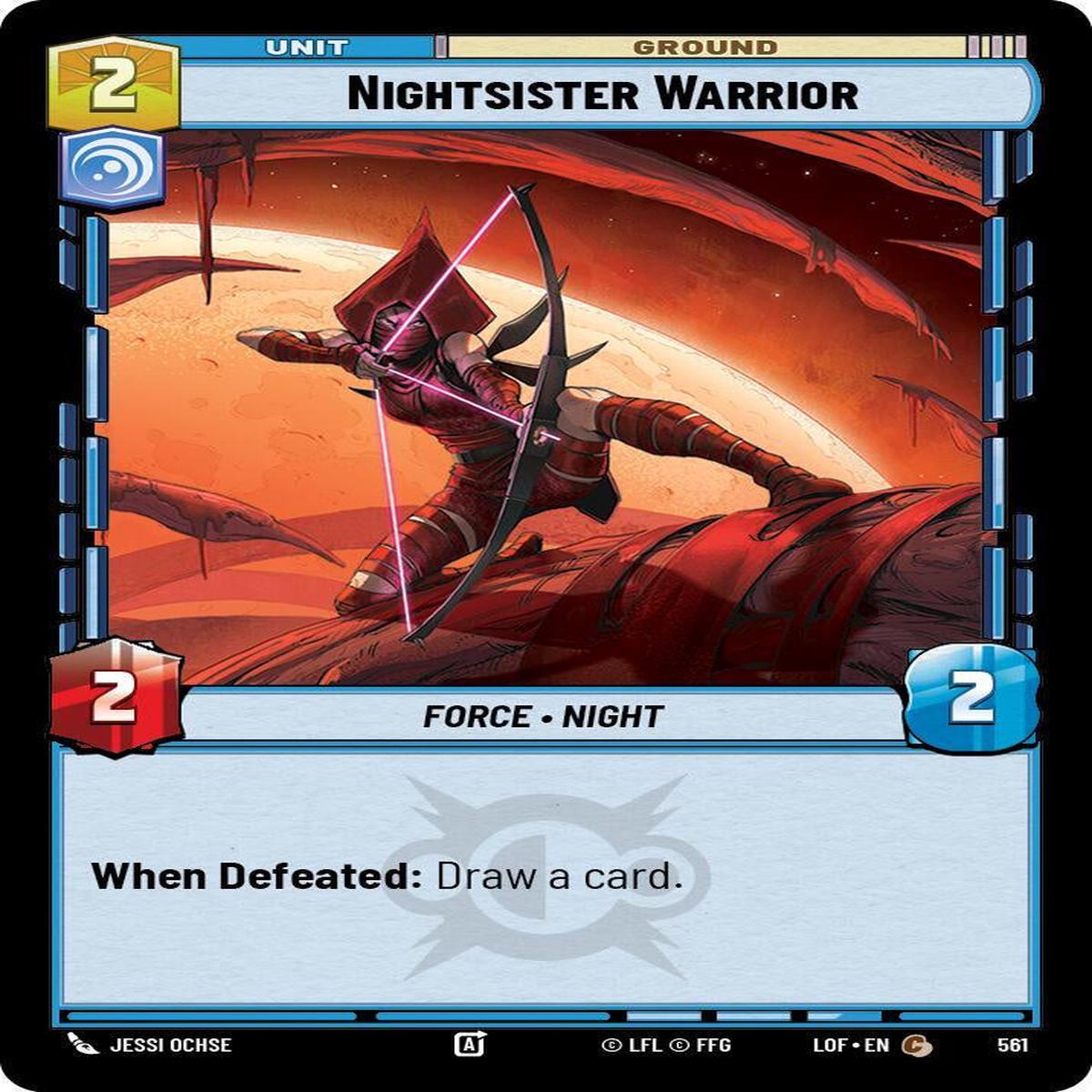 SWU - Nightsister Warrior (561) (Foil)
