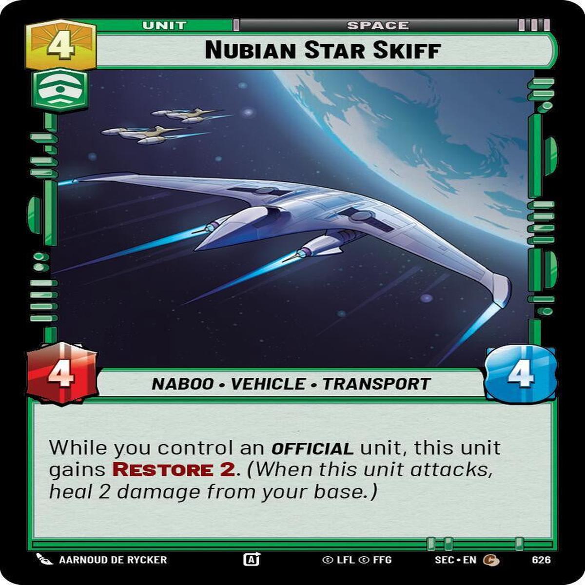 SWU - Nubian Star Skiff (626-F)