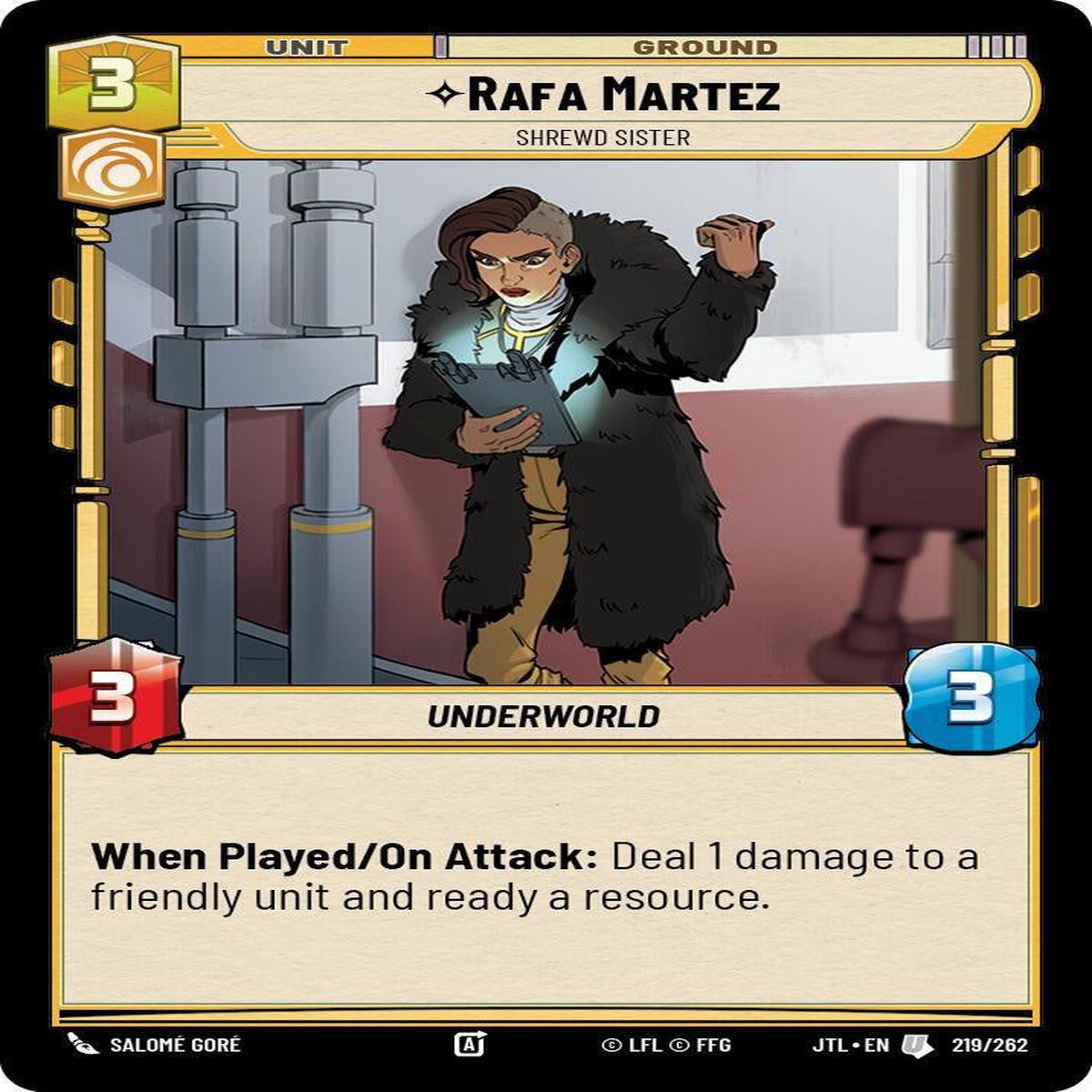 SWU - Rafa Martez - Shrewd Sister (219/262)