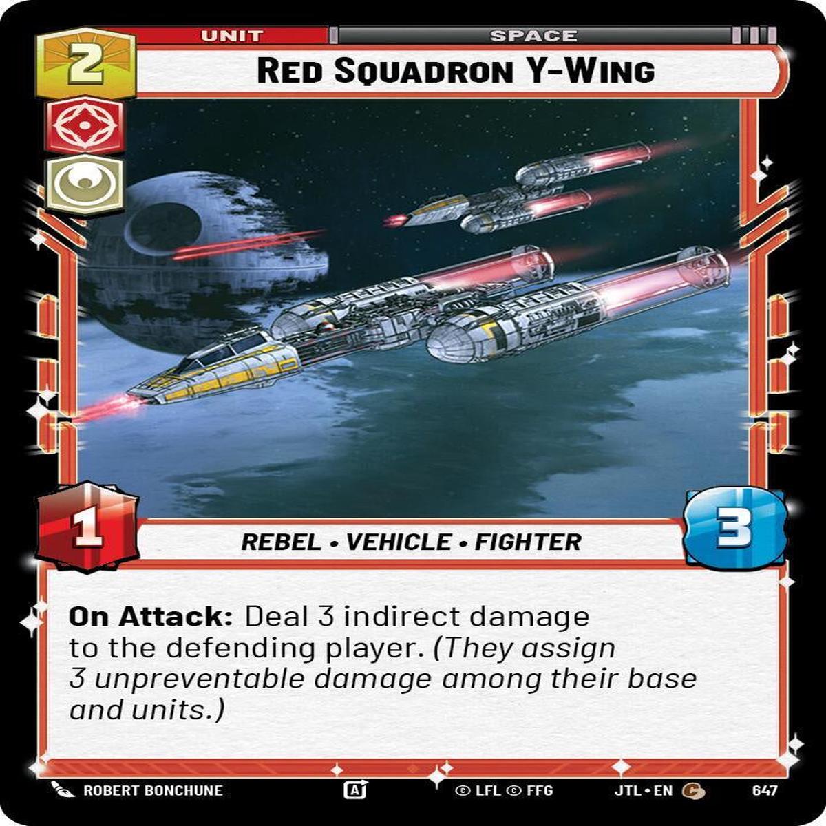 SWU - Red Squadron Y-Wing (647) (Foil)