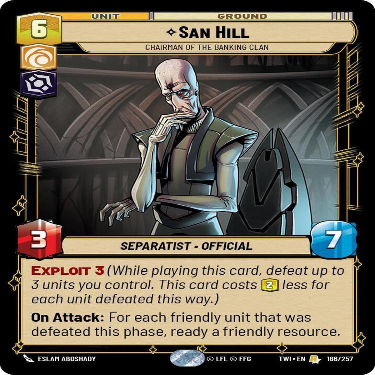 SWU - San Hill - Chairman of the Banking Clan (186/257)