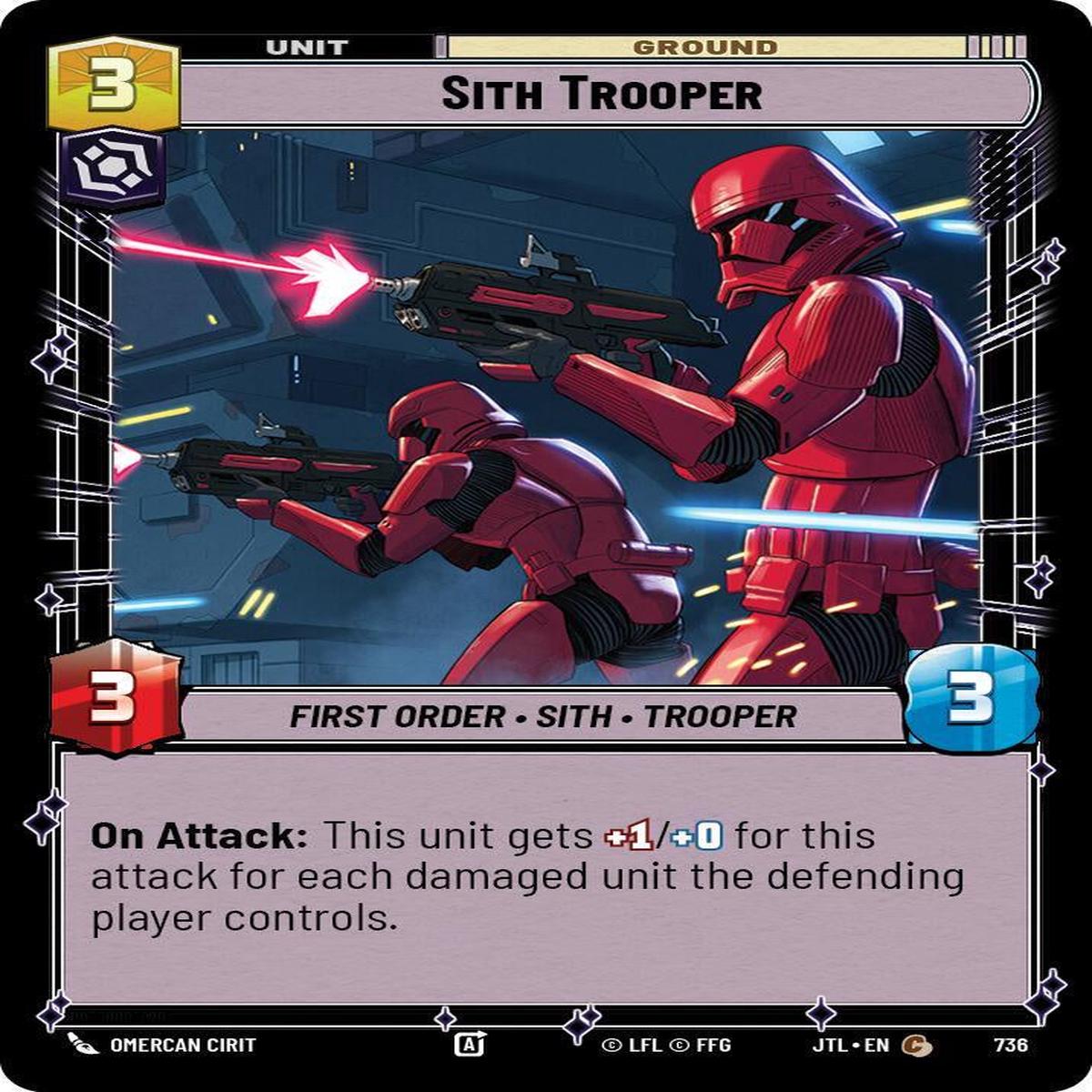 SWU - Sith Trooper (736) (Foil)