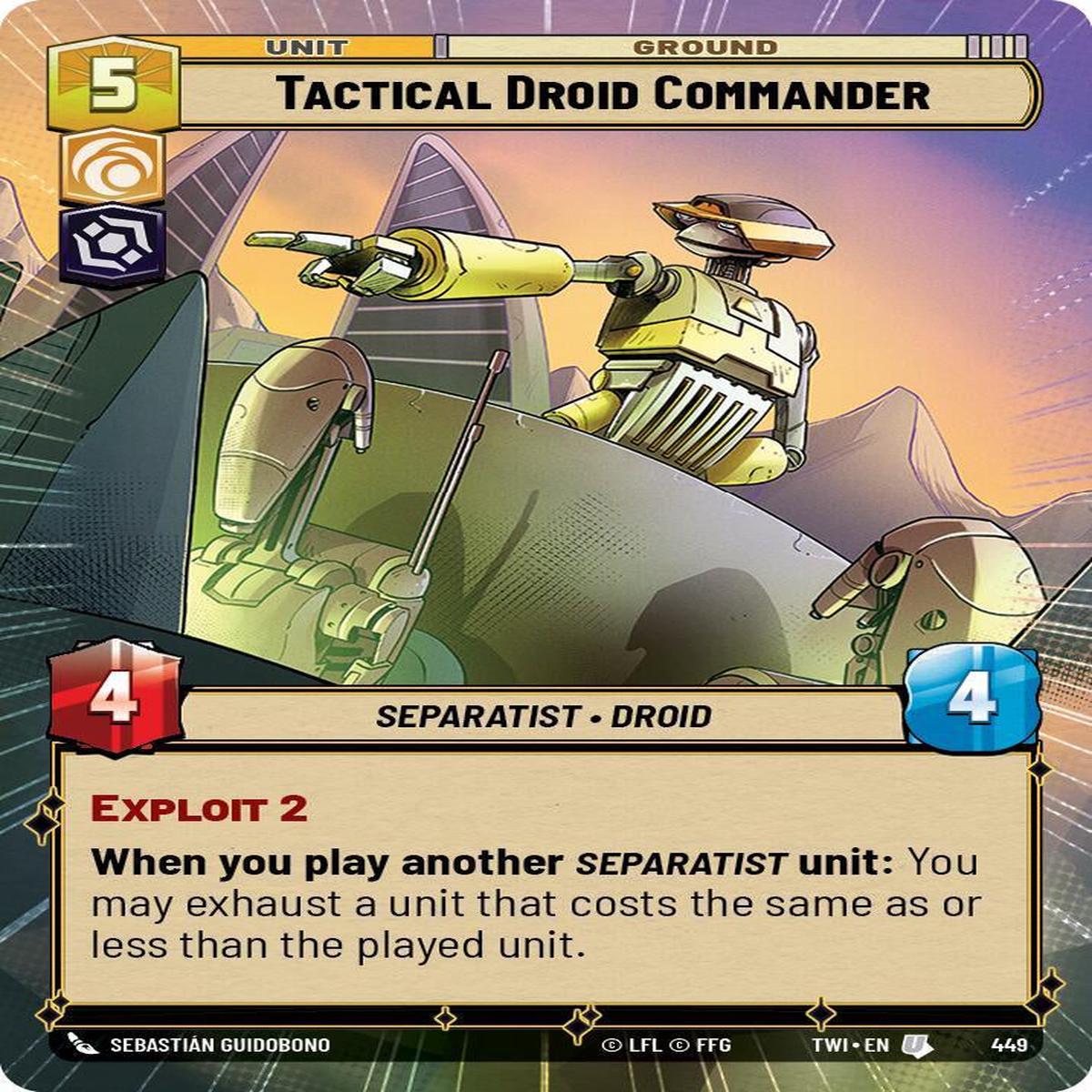 SWU - Tactical Droid Commander (449)