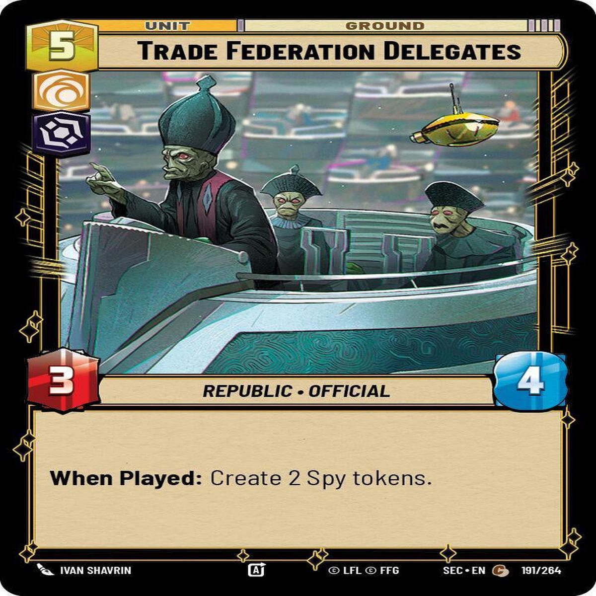 SWU - Trade Federation Delegates (191/264)