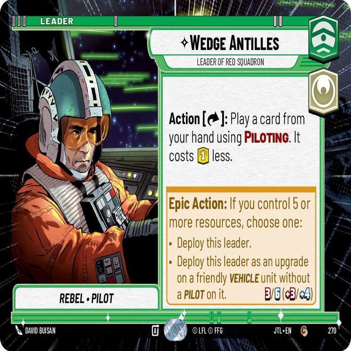 SWU - Wedge Antilles - Leader of Red Squadron (270)