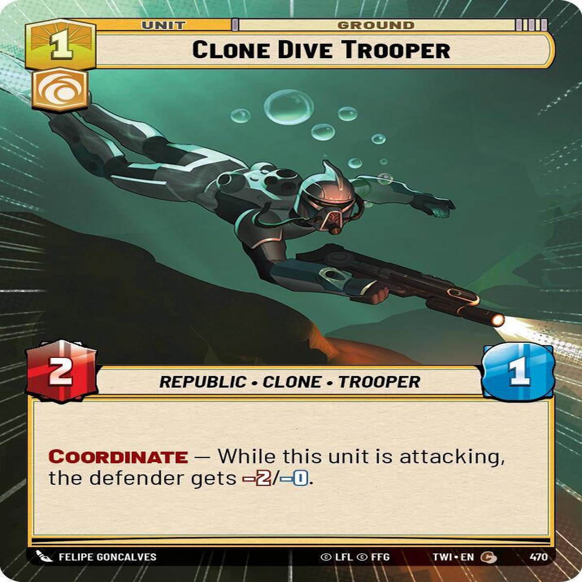 SWU - Clone Dive Trooper (470) (Foil)