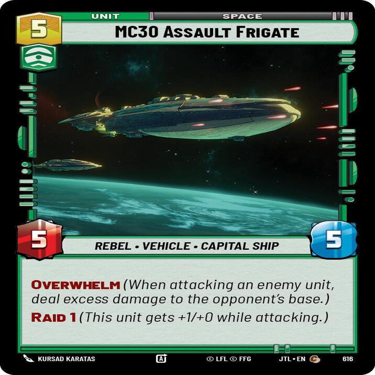 SWU - MC30 Assault Frigate (616) (Foil)