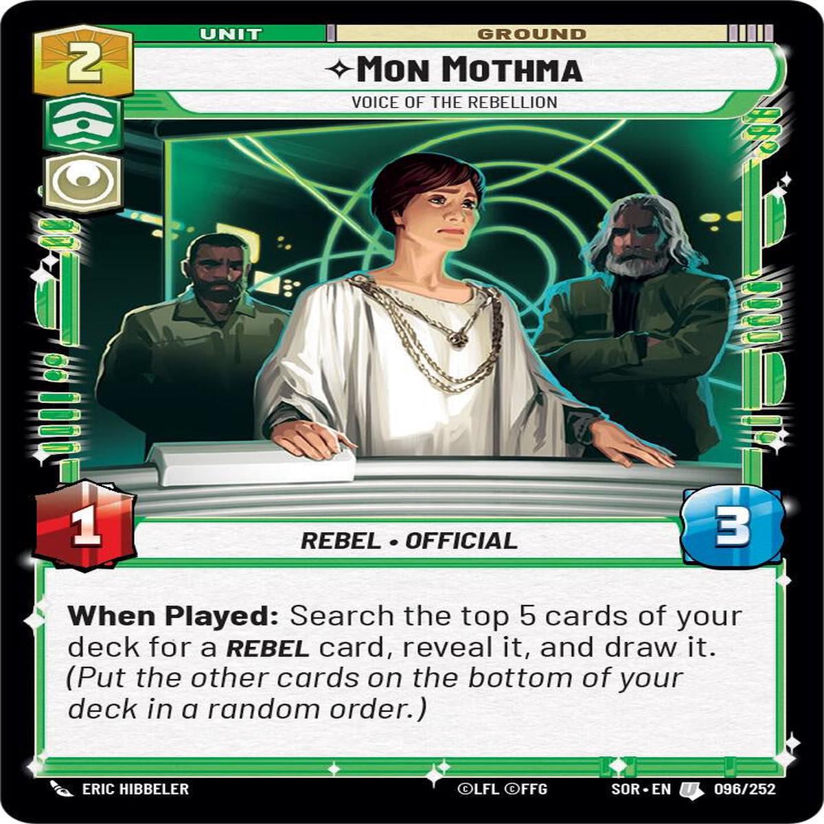SWU - Mon Mothma - Voice of the Rebellion (096/252)