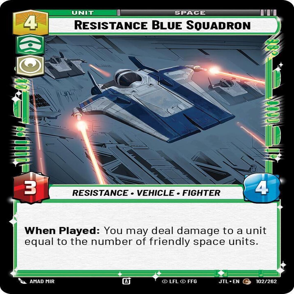SWU - Resistance Blue Squadron (102/262)