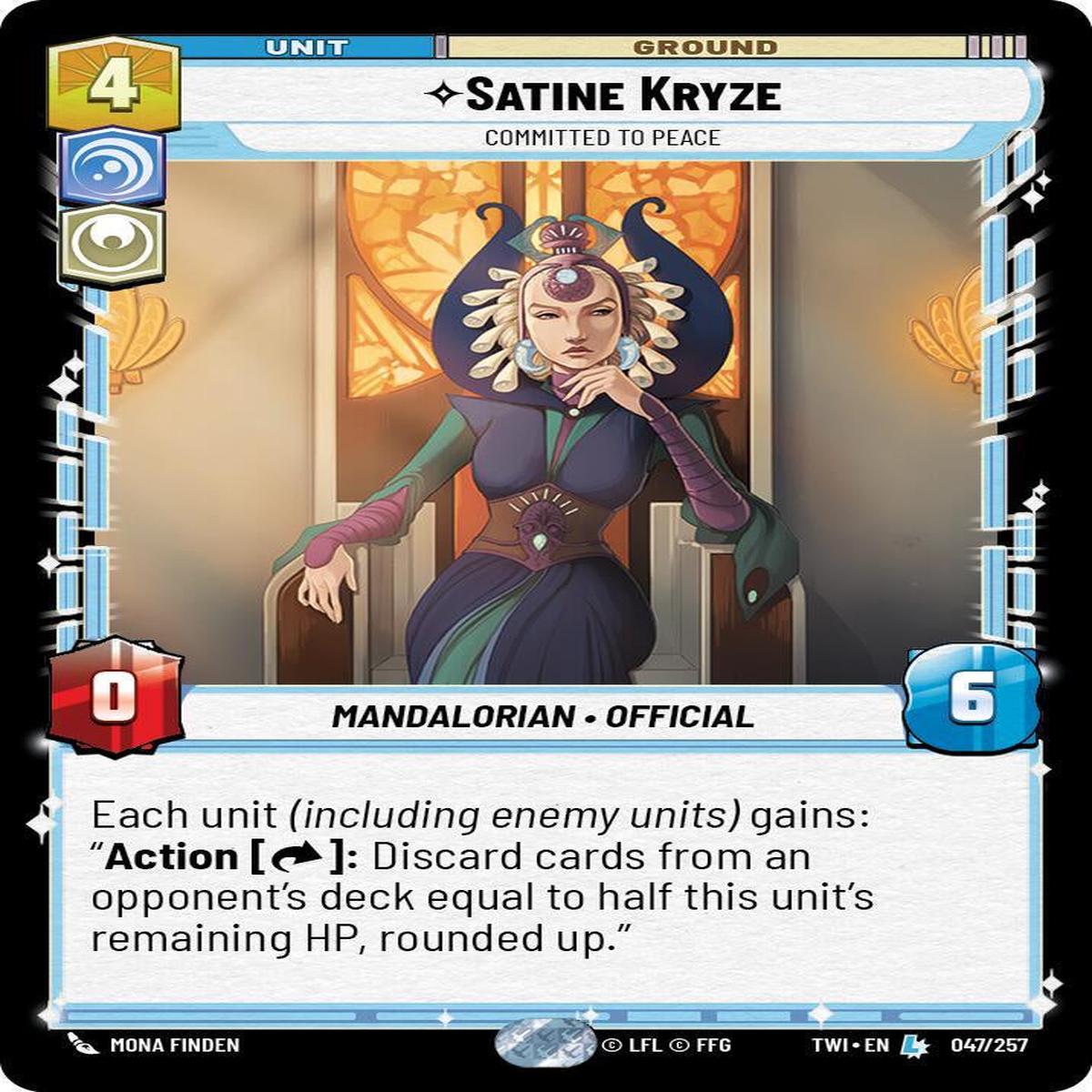 SWU - Satine Kryze - Committed to Peace (047/257)