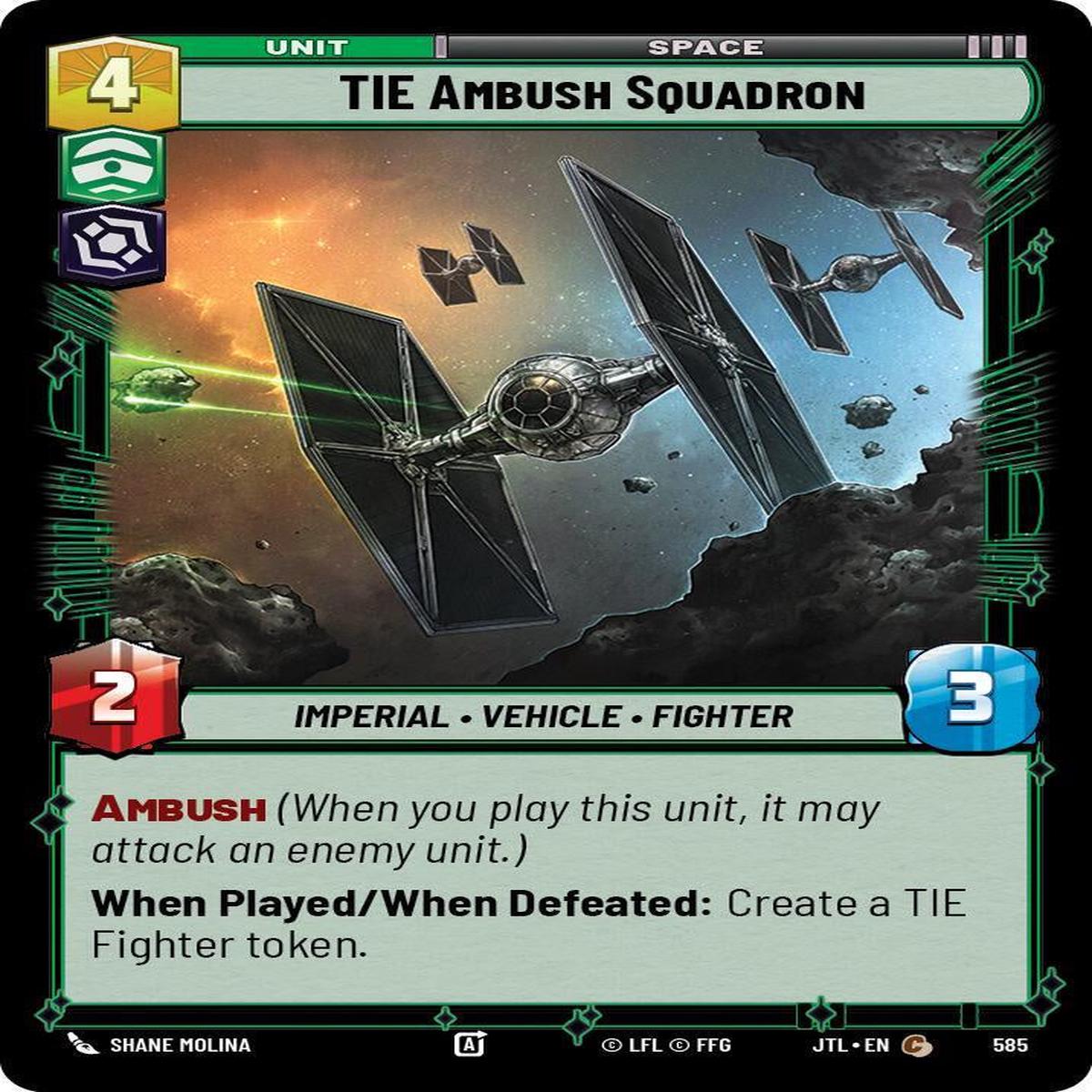 SWU - TIE Ambush Squadron (585) (Foil)