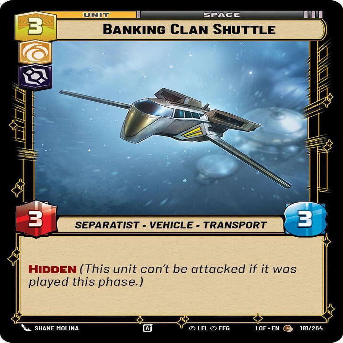 SWU - Banking Clan Shuttle (181/264)