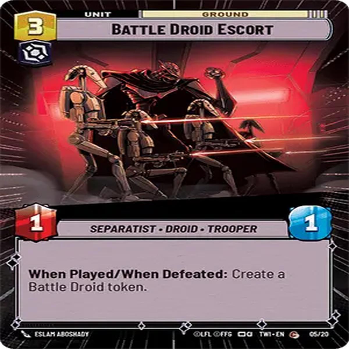 SWU - Battle Droid Escort (05/20) (WP)