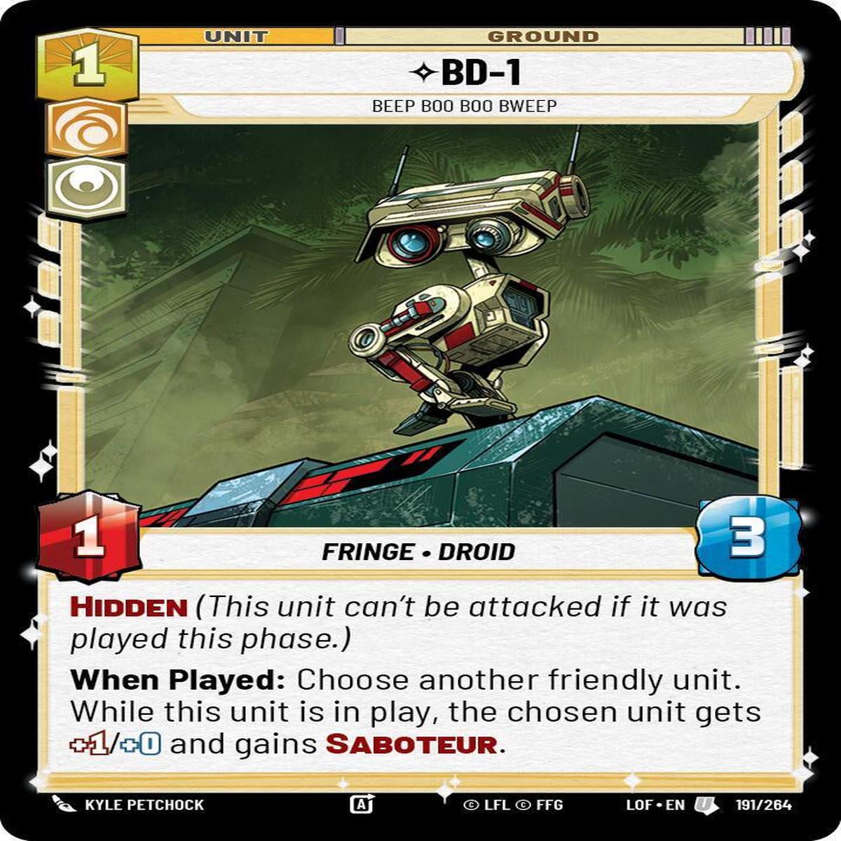 SWU - BD-1 - Beep Boo Boo Bweep (191/264)