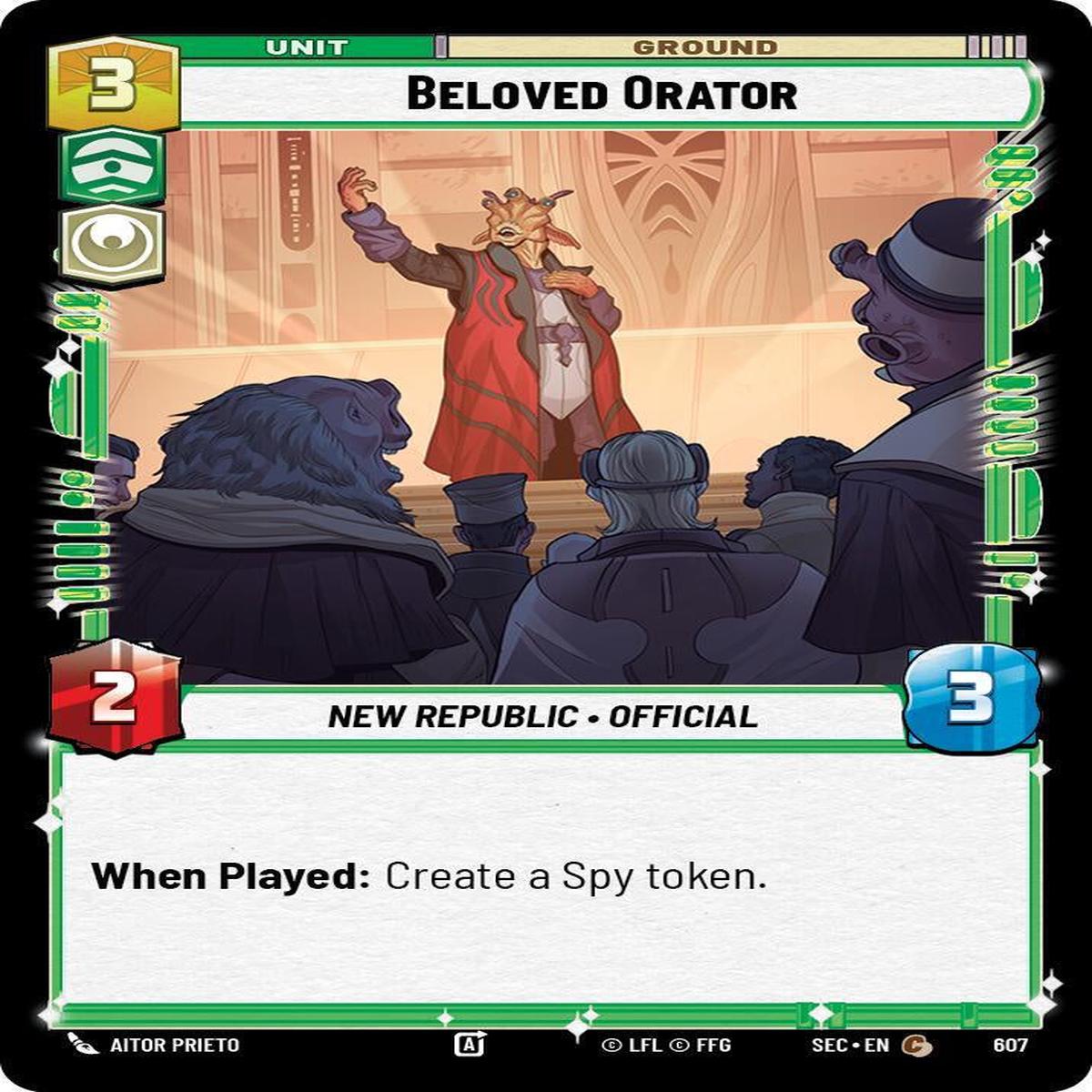 SWU - Beloved Orator (607-F)