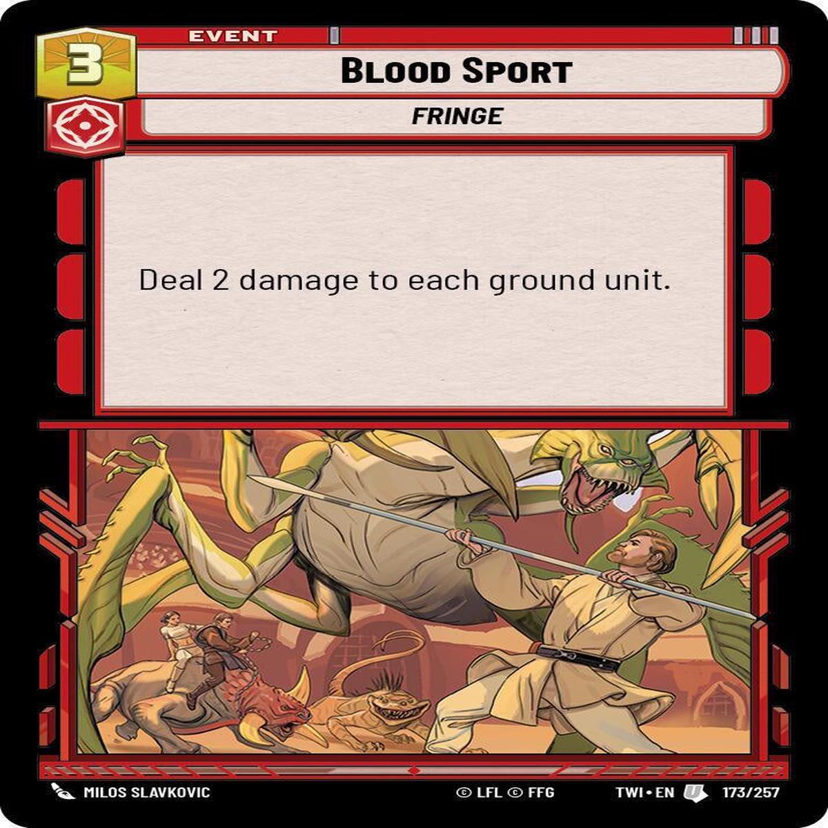 SWU - Blood Sport (173/257) (Foil)