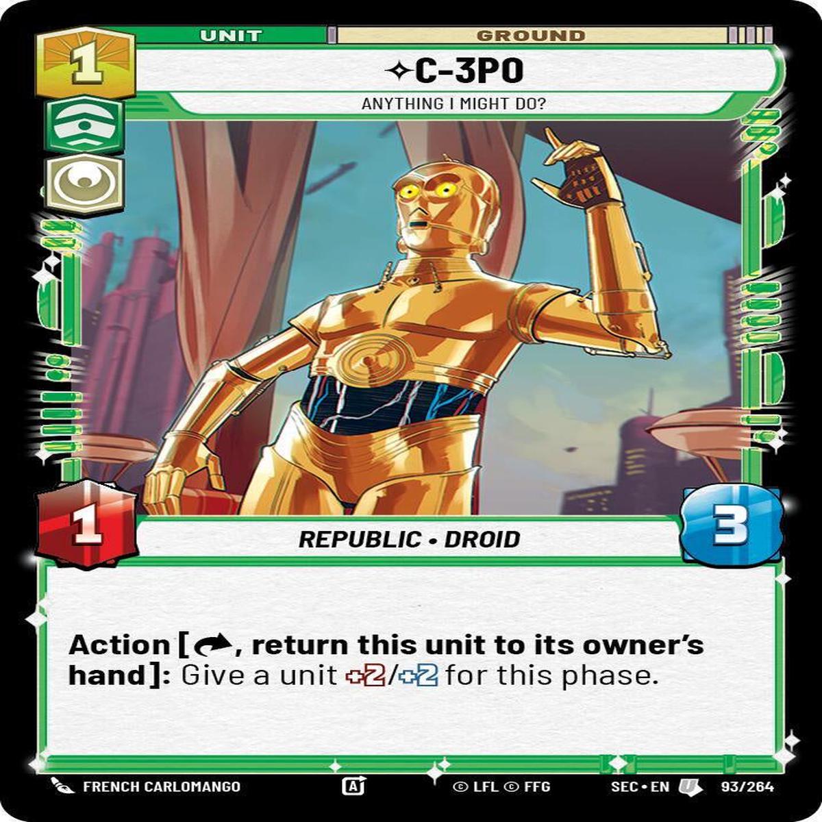 SWU - C-3PO - Anything I Might Do? (093/264)