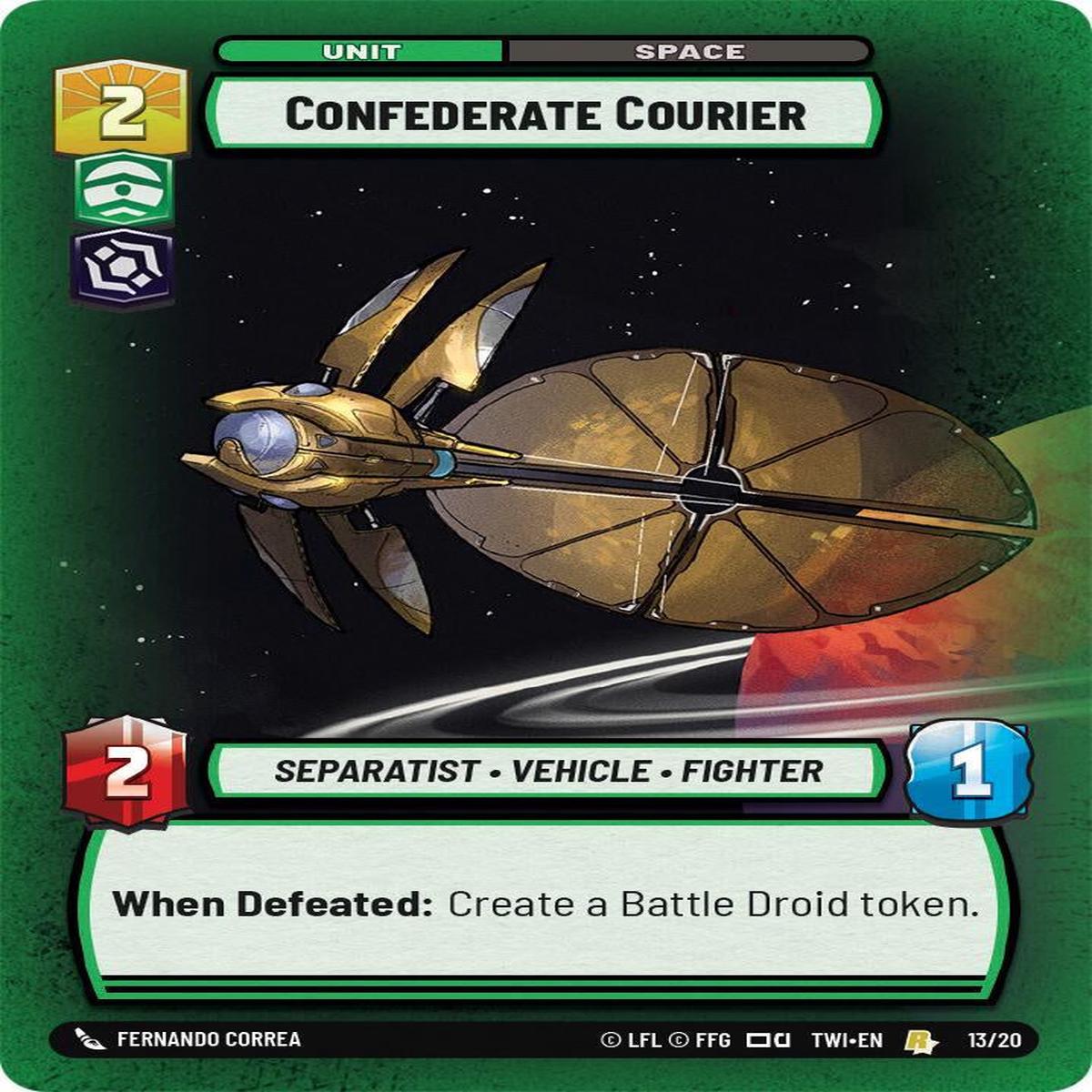 SWU - Confederate Courier (13/20) (WP)