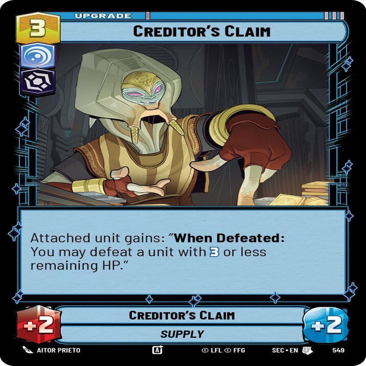 SWU - Creditor's Claim (549-F)
