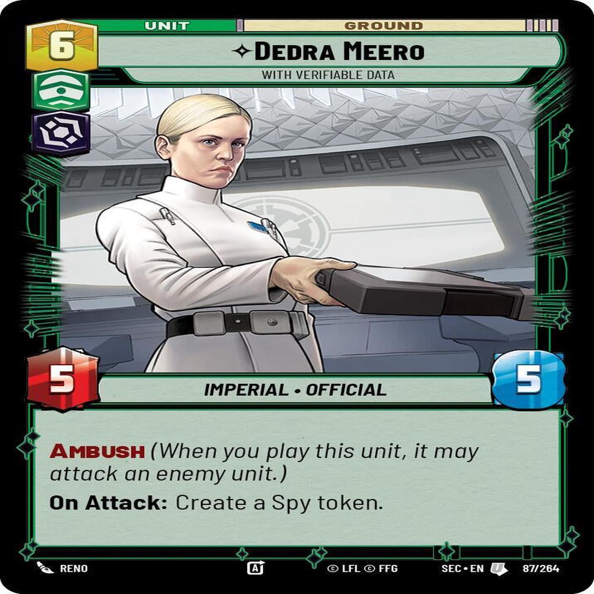 SWU - Dedra Meero - With Verfiable Data (087/264)