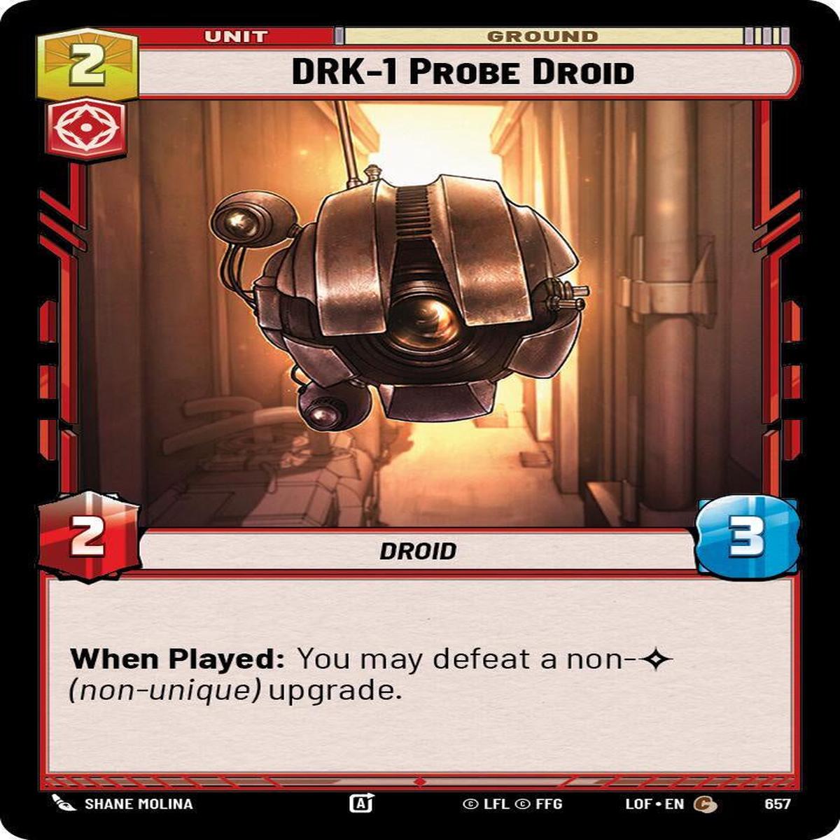 SWU - DRK-1 Probe Droid (657) (Foil)