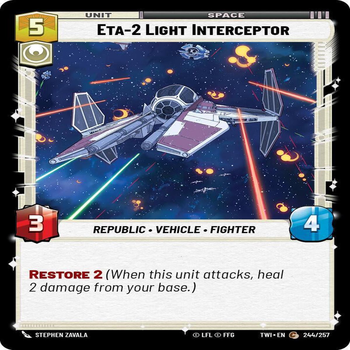 SWU - Eta-2 Light Interceptor (244/257) (Foil)