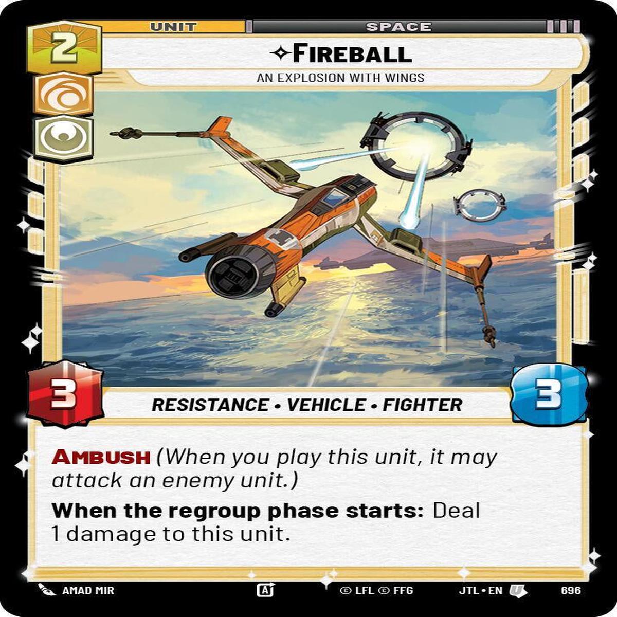 SWU - Fireball - An Explosion with Wings (696) (Foil)
