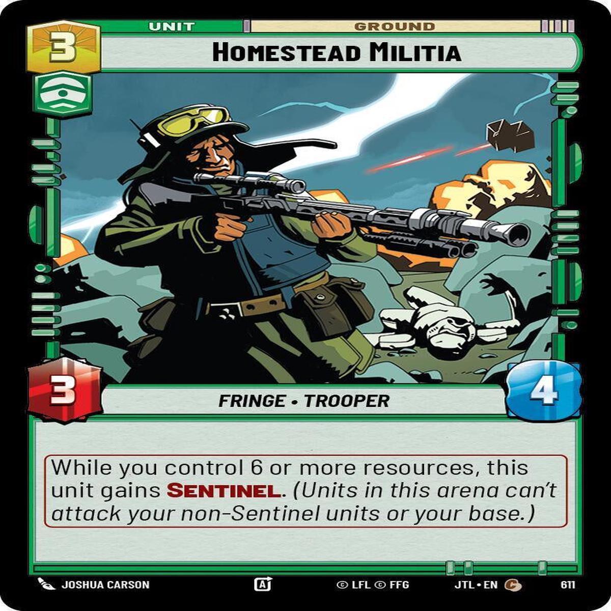 SWU - Homestead Militia (611) (Foil)